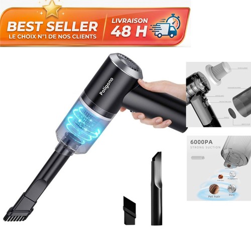 Mini aspirateur voiture - , sans