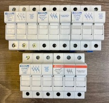 Ferraz Shawmut USM3 Ultrasafe Modular Fuse Holders, 3-Pole, QTY:5