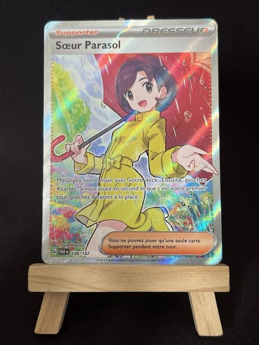 Carte pokémon soeur parasol - carte,
