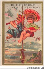 CAR-ABHP5-0864-CHROMOS - AUX ARMES D'ORLEANS - CHAUSSURES - GIROUETTES - VENT