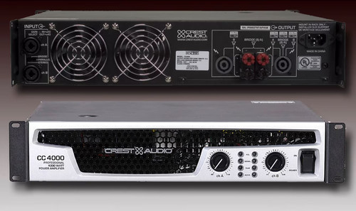 Crest audio cc4000 ampli - -, 2x