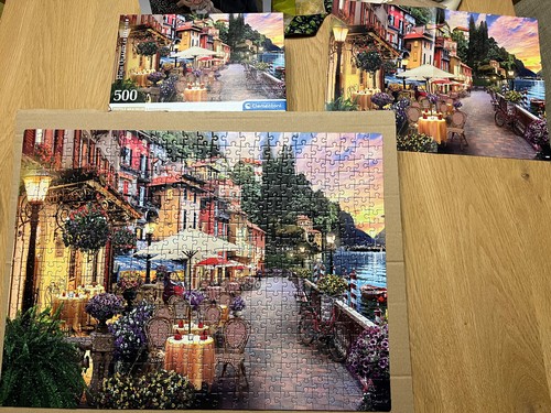 Puzzle clementoni 500p lac - clementoni,