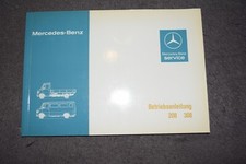 Operating Instructions Manual Mercedes T1 Transporter 208/308 Mint