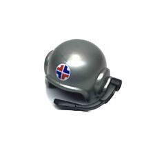 Playmobil Grey & Micro Black Helicopter Helmets 
