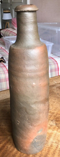 Bouteille terre cuite - en,