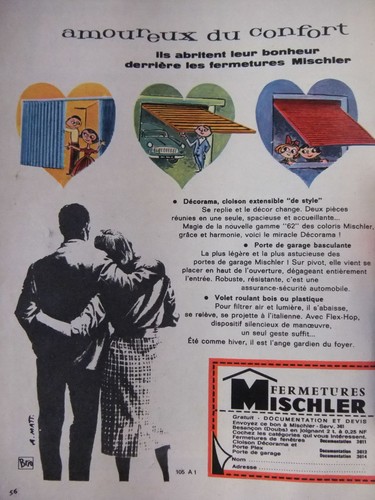 Publicité presse 1962 - publicitÉ, de