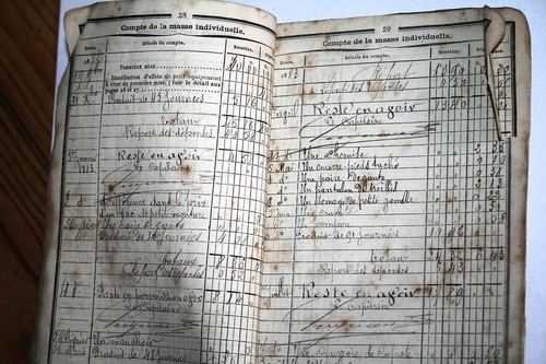 Papier livret militaire - livret,
