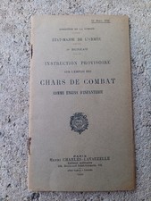 Instruction emploi chars de