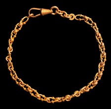 BRACELET ANCIEN PLAQUÉ OR FIX