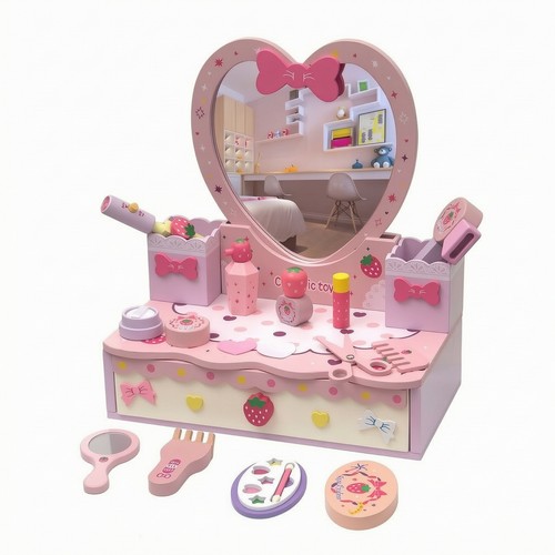 Coiffeuse bois imitation - en,