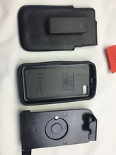 OtterBox Defender Rugged Series Case Holster BlackBerry Z10 Plus swivel Leather 