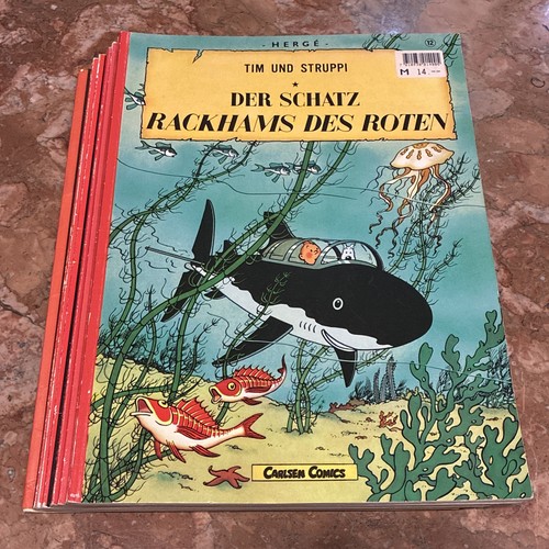 Tintin book lot herge album - book,