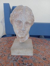 Buste femme Grecque en platre