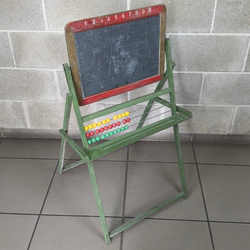Rare plaque scolaire bois - plaque,