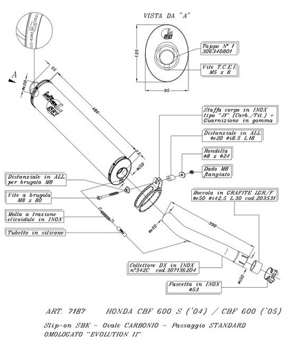 Pot échappement exhaust - pot,
