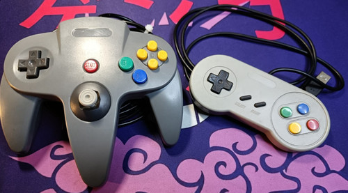 Lot manettes usb - lot, nintendo