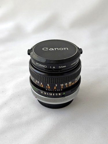 Objectif photo canon - fd, 50mm