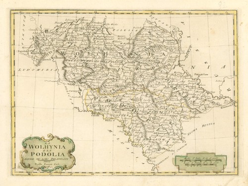 Ukraine podolie volhynie carte - ukraine,