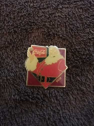 Pin coca cola père - pin's, coca-cola