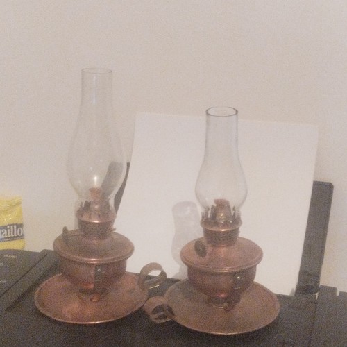 Lot lampes huile - de,