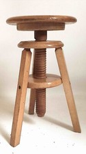 Tabouret d'atelier à vis