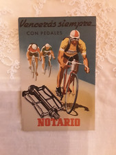 Notario Spanish Advertising Postcard/Bicycle Pedals.