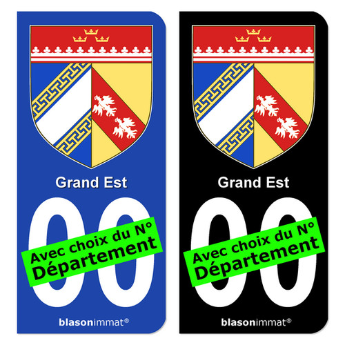 Autocollant plaque