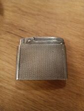 Briquet ancien de collection Silver Match en argent massif P409