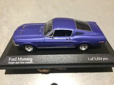 FORD Mustang Fastback (bleue)