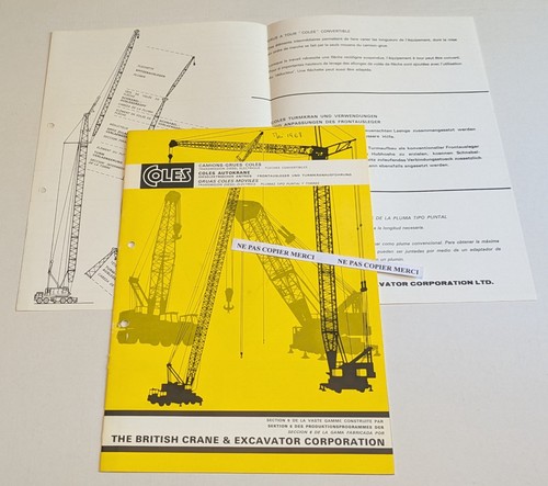 Coles gamme camion grue - coles,