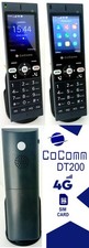 Téléphone sans fil COCOMM DT200 débloqué carte Sim 4G fixe-mobile multi-connecté