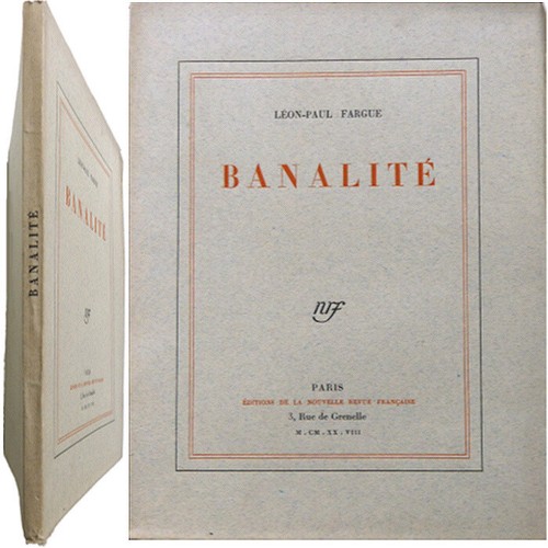 Banalité léon paul fargue - léon-paul,