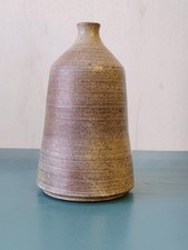 Vase bouteille en grès