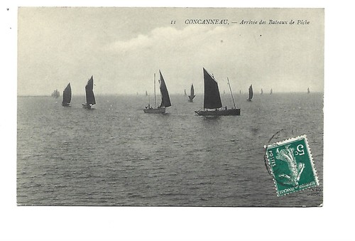 Concarneau arrivee des - 29,