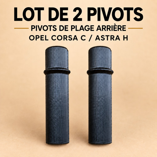 Lot pivots plage arrière - lot,