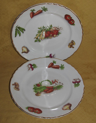 Lot assiettes plates - 2,