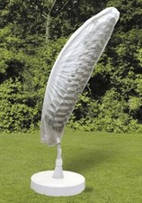 Housse parasol excentré protection TRANSPARENTE déporté Ø 200-400cm jardin 15600