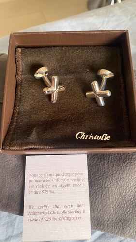 Boutons manchettes argent - manchettes,