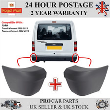 2X REAR BUMPER CORNER END L