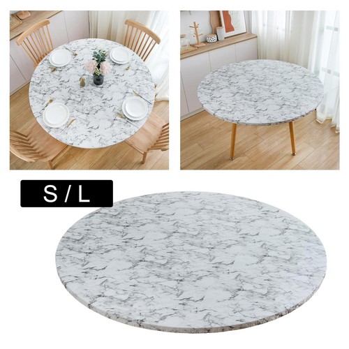 Nappe ronde vinyle avec - en,