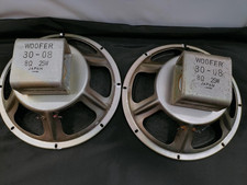 Pioneer 30-08 Woofer Unit Pair 30cm 12inch Speaker Driver Vintage Tested