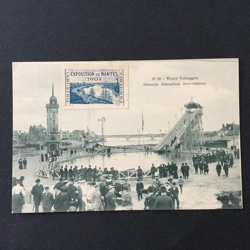 Nantes cpa exposition 1904 - nantes,