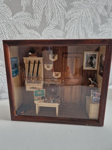 Vitrine murale scène