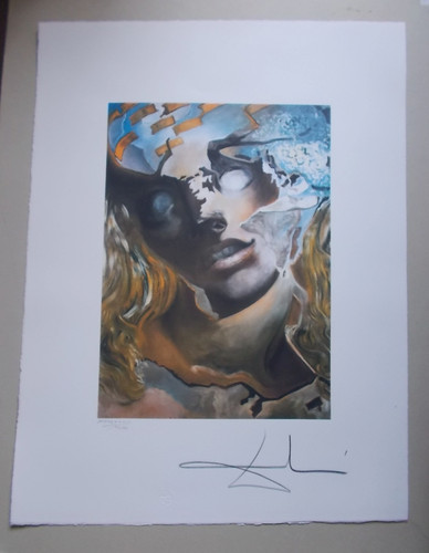 Lithographie salvador dali - , "