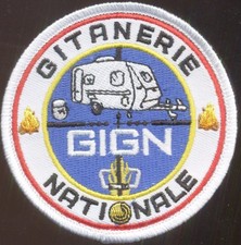 GENDARMERIE / EOGN - GIGN GITANERIE NATIONALE - TISSU