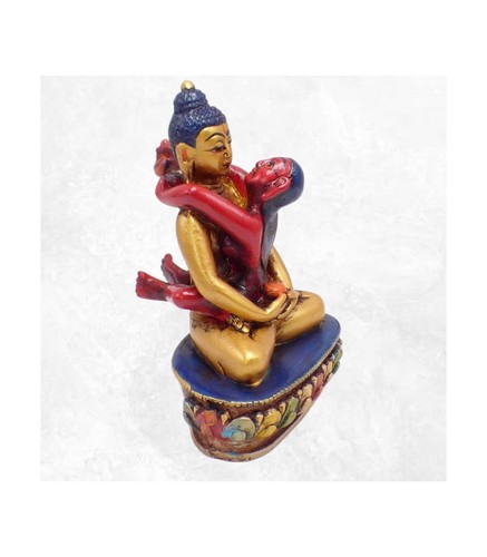 Statuette bouddhiste tibetaine