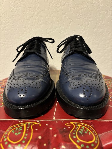 Dsquared2 blue patent - patent, leather