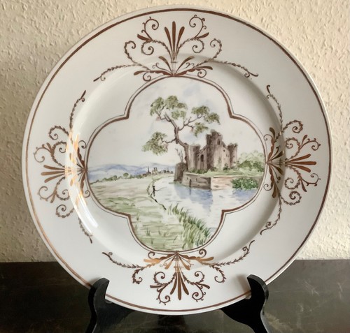 Superbe grand plat - , en