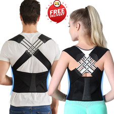 Back Brace Posture Corrector – Upper & Lower Back Support for Men & Women