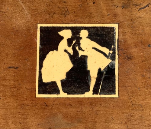 Plaque ancienne incrustation